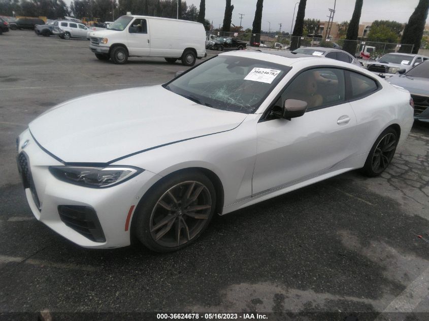 2021 BMW 4 SERIES M440I XDRIVE - WBA13AR09MCG66928