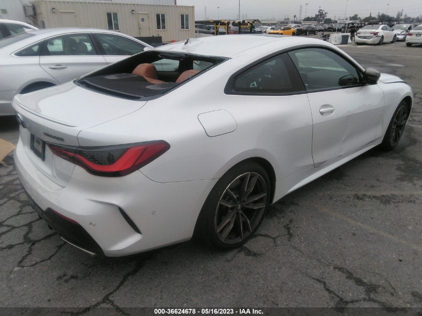 2021 BMW 4 SERIES M440I XDRIVE - WBA13AR09MCG66928