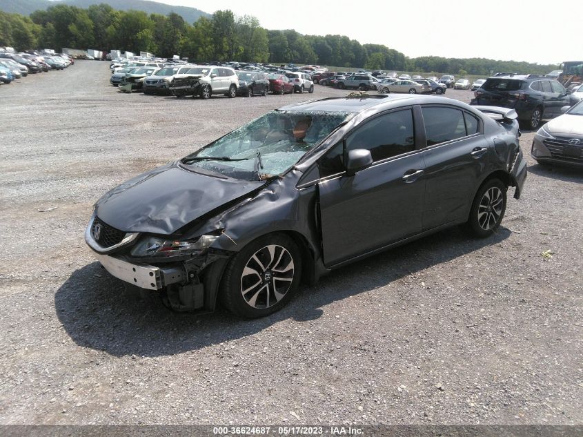 2013 HONDA CIVIC SDN EX - 19XFB2F84DE023792