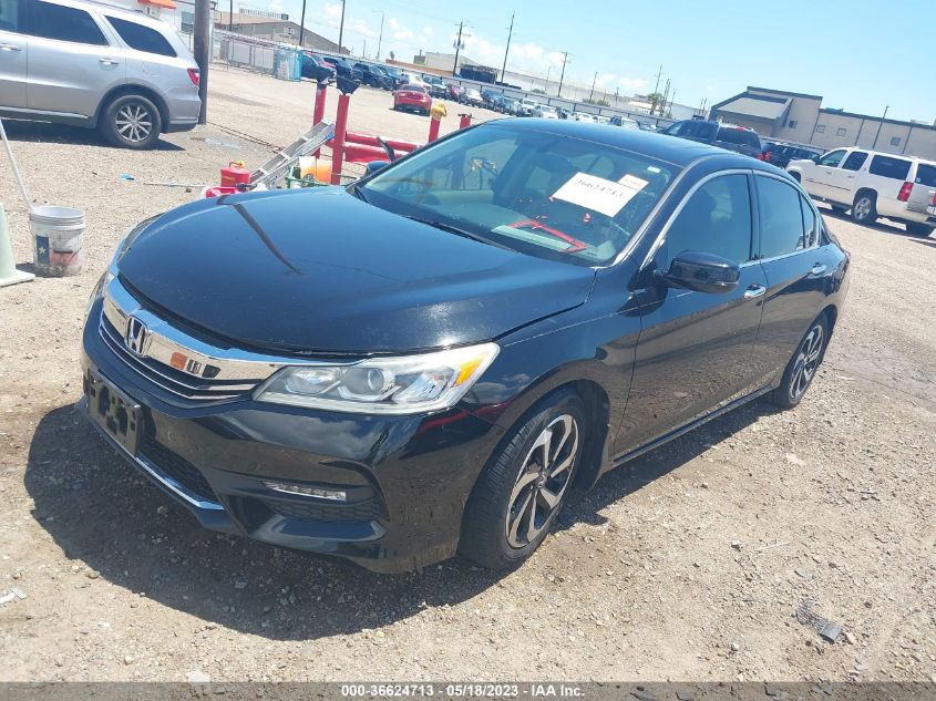 2016 HONDA ACCORD SEDAN EX-L - 1HGCR3F8XGA000952