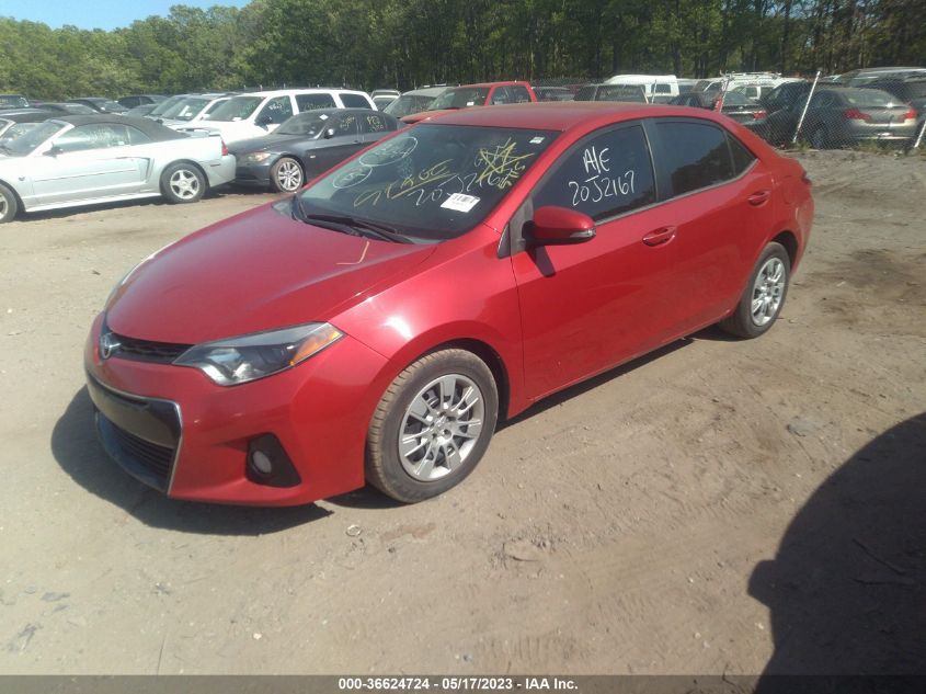 2016 TOYOTA COROLLA L/LE/S/S PLUS/LE PLUS - 2T1BURHE4GC527623
