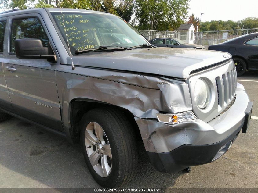 2014 JEEP PATRIOT LATITUDE - 1C4NJRFB7ED821046