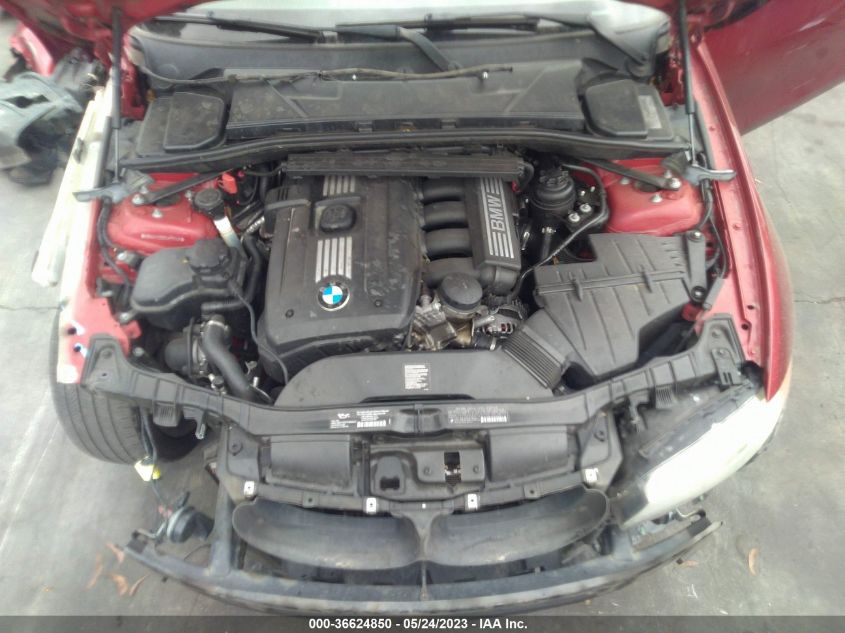 2013 BMW 1 SERIES 128I WBAUN1C58DVH78149