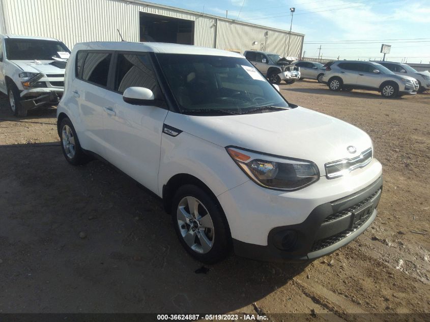 2018 KIA SOUL BASE - KNDJN2A29J7558312