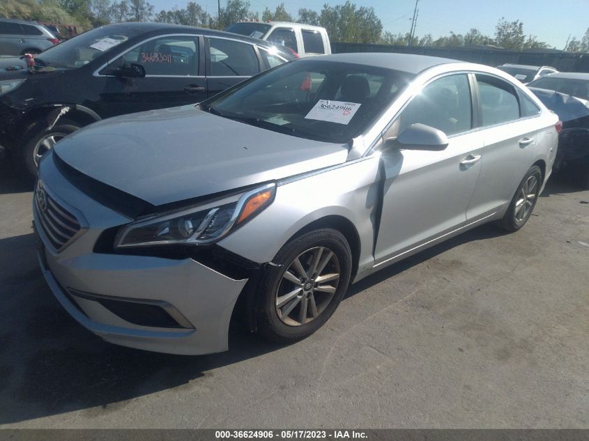 2017 HYUNDAI SONATA 2.4L - 5NPE24AF8HH501209