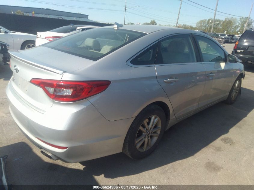 2017 HYUNDAI SONATA 2.4L - 5NPE24AF8HH501209