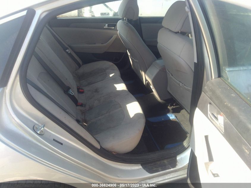 2017 HYUNDAI SONATA 2.4L - 5NPE24AF8HH501209
