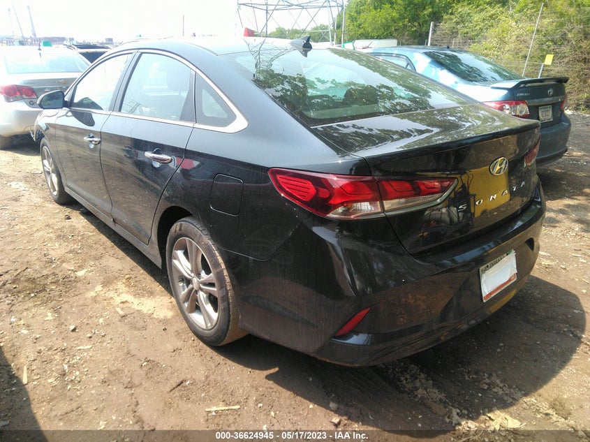 VIN 5NPE34AF9JH720828 2018 HYUNDAI SONATA SEL+