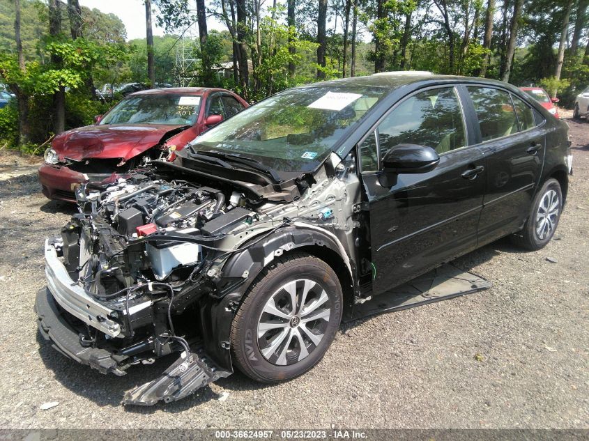 2022 TOYOTA COROLLA HYBRID LE - JTDEAMDE7NJ060262