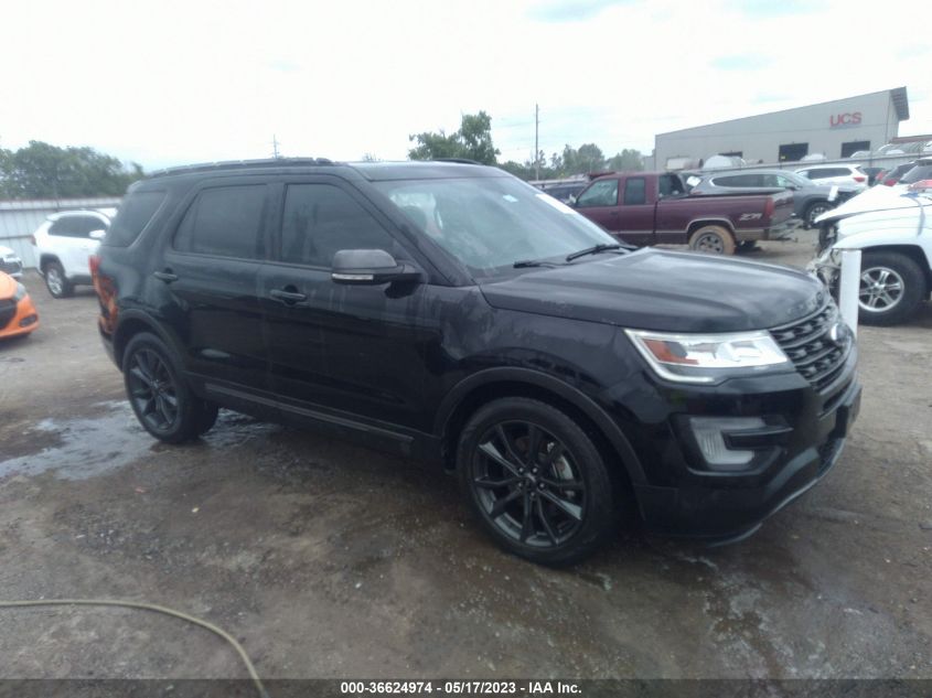 2017 FORD EXPLORER XLT - 1FM5K7D84HGE10968