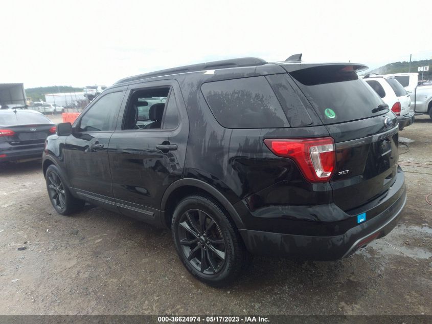 2017 FORD EXPLORER XLT - 1FM5K7D84HGE10968