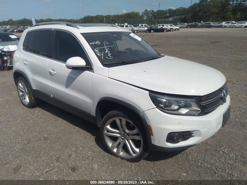 2013 VOLKSWAGEN TIGUAN SEL - WVGBV7AX1DW504439