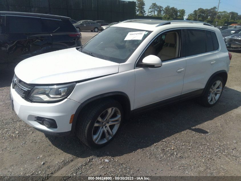 2013 VOLKSWAGEN TIGUAN SEL - WVGBV7AX1DW504439