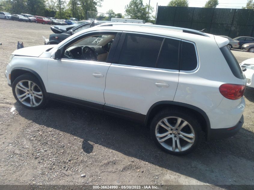 2013 VOLKSWAGEN TIGUAN SEL - WVGBV7AX1DW504439