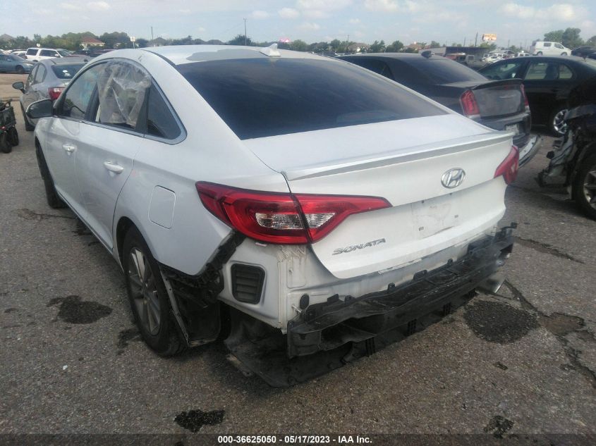 2015 HYUNDAI SONATA 2.4L SE - 5NPE24AF1FH252958