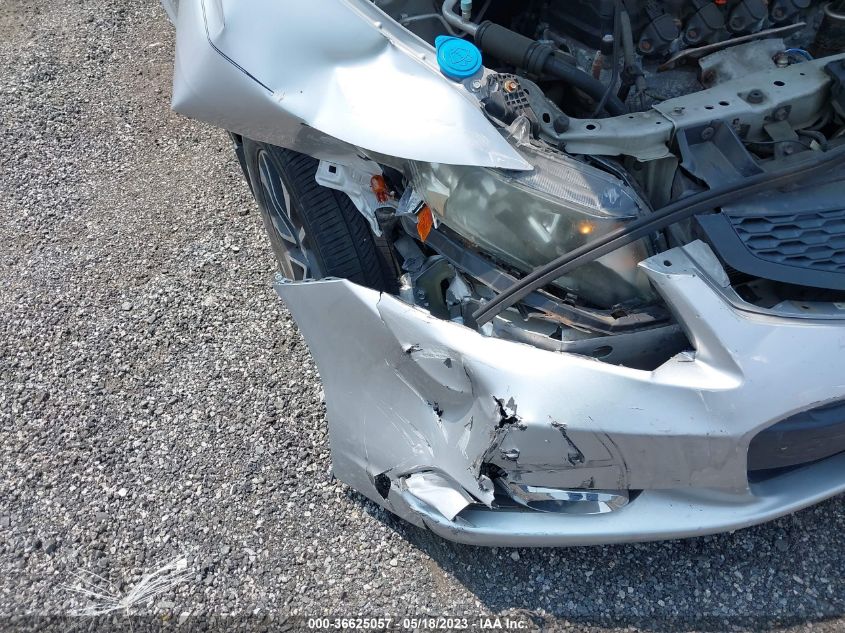 2013 HONDA CIVIC CPE EX 2HGFG3B86DH524587