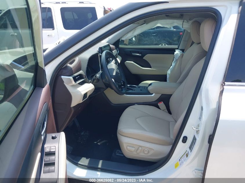 2020 TOYOTA HIGHLANDER HYBRID XLE - 5TDGARAH4LS502273