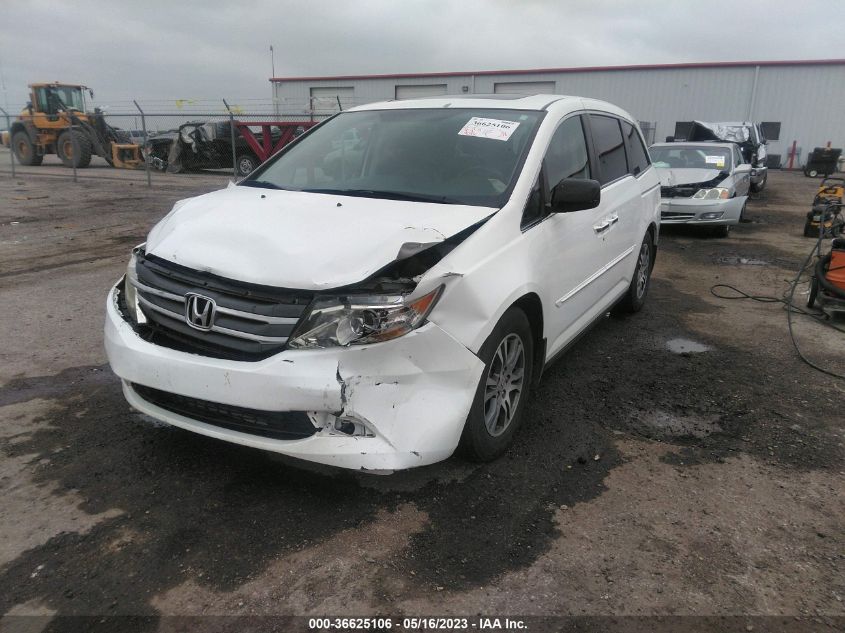 2013 HONDA ODYSSEY EX-L - 5FNRL5H61DB021497