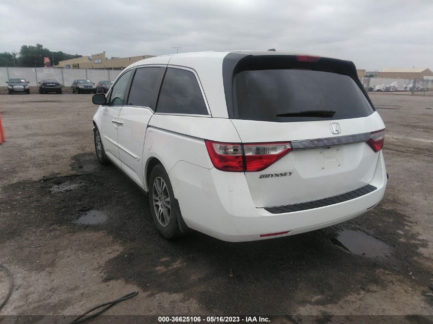 2013 HONDA ODYSSEY EX-L - 5FNRL5H61DB021497