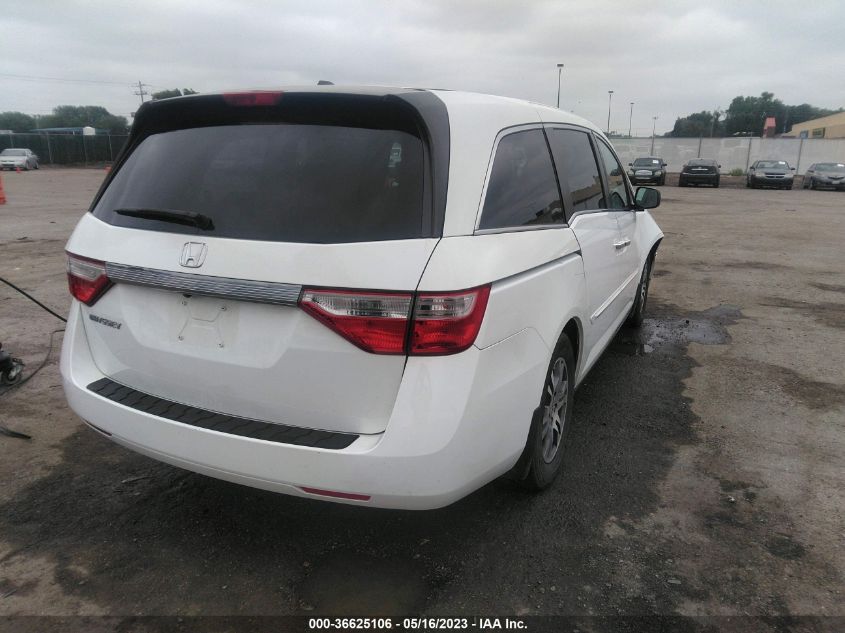 VIN 5FNRL5H61DB021497 2013 HONDA ODYSSEY no.4