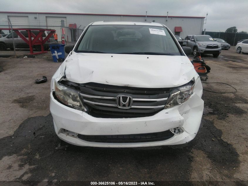 2013 HONDA ODYSSEY EX-L - 5FNRL5H61DB021497