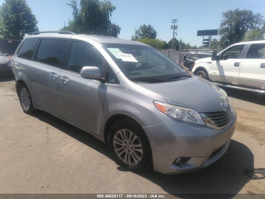 2015 TOYOTA SIENNA XLE - 5TDYK3DC3FS596231