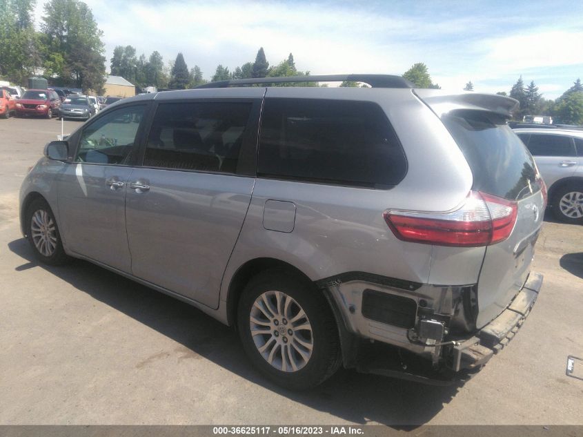 2015 TOYOTA SIENNA XLE - 5TDYK3DC3FS596231