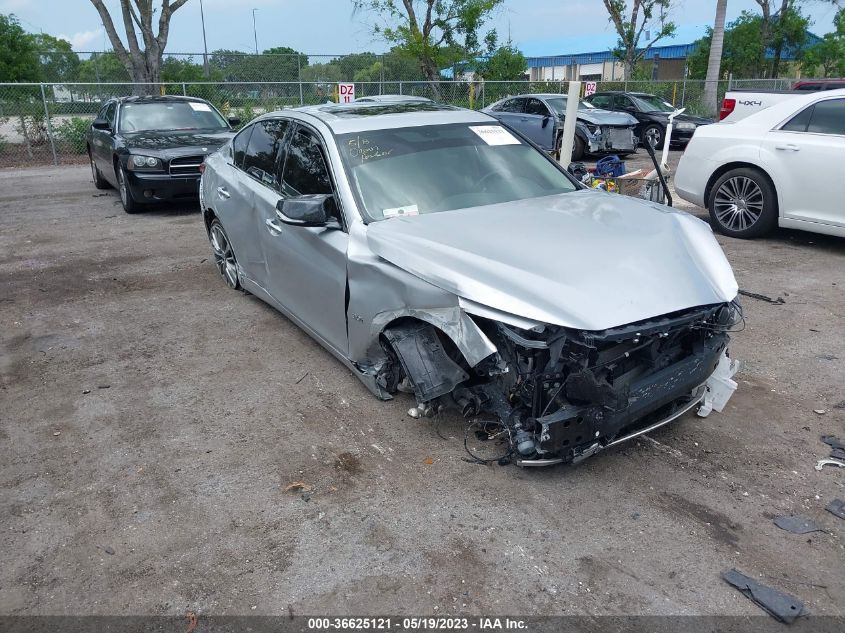 2019 INFINITI Q50 3.0T LUXE - JN1EV7APXKM510396