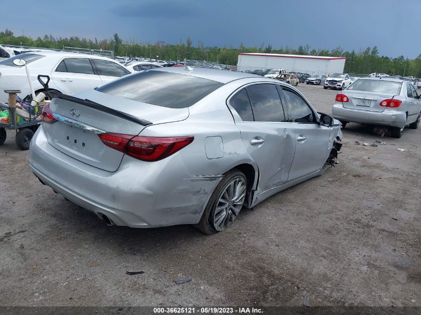 2019 INFINITI Q50 3.0T LUXE - JN1EV7APXKM510396