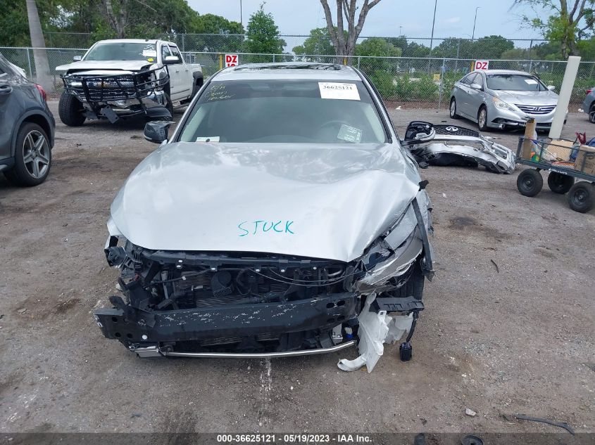 2019 INFINITI Q50 3.0T LUXE - JN1EV7APXKM510396