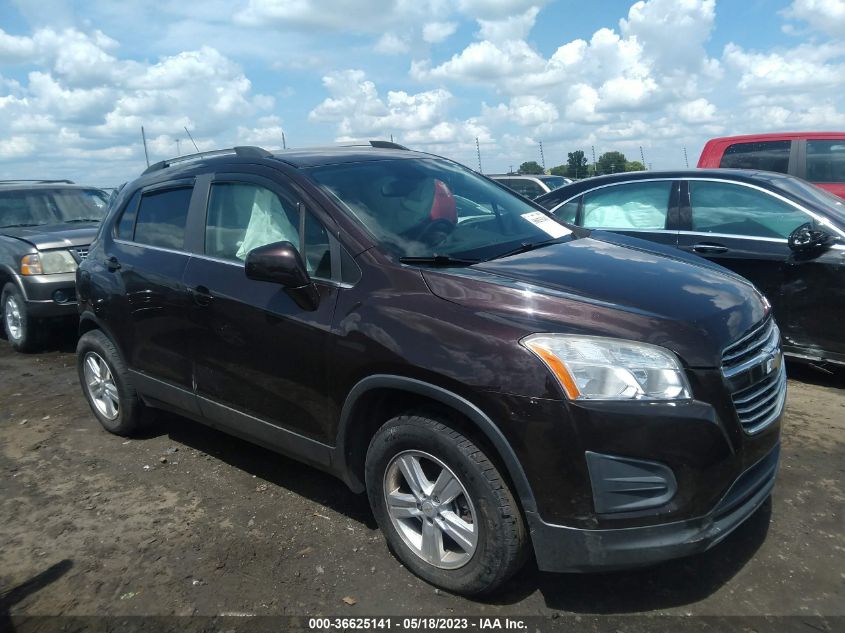 2016 CHEVROLET TRAX LT - KL7CJLSB6GB550633