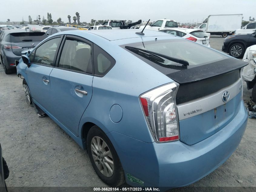 2014 TOYOTA PRIUS PLUG-IN JTDKN3DP4E3056130