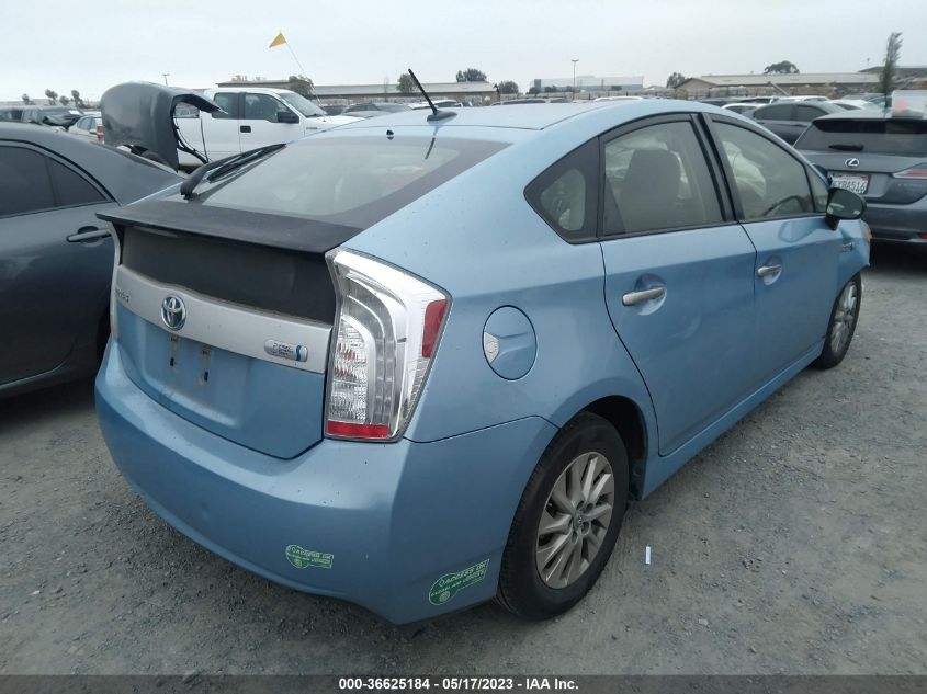 2014 TOYOTA PRIUS PLUG-IN JTDKN3DP4E3056130