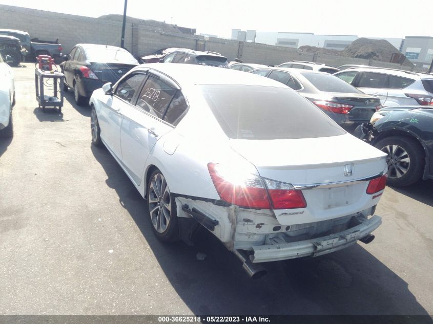 2014 HONDA ACCORD SEDAN SPORT - 1HGCR2F57EA109642