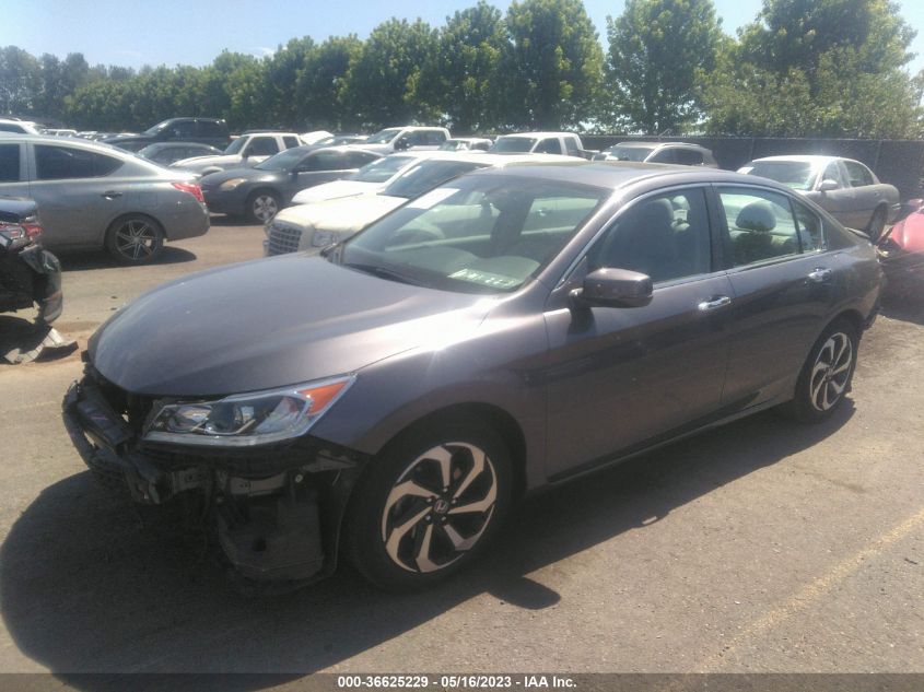 2016 HONDA ACCORD SEDAN EX-L - 1HGCR2F87GA054834