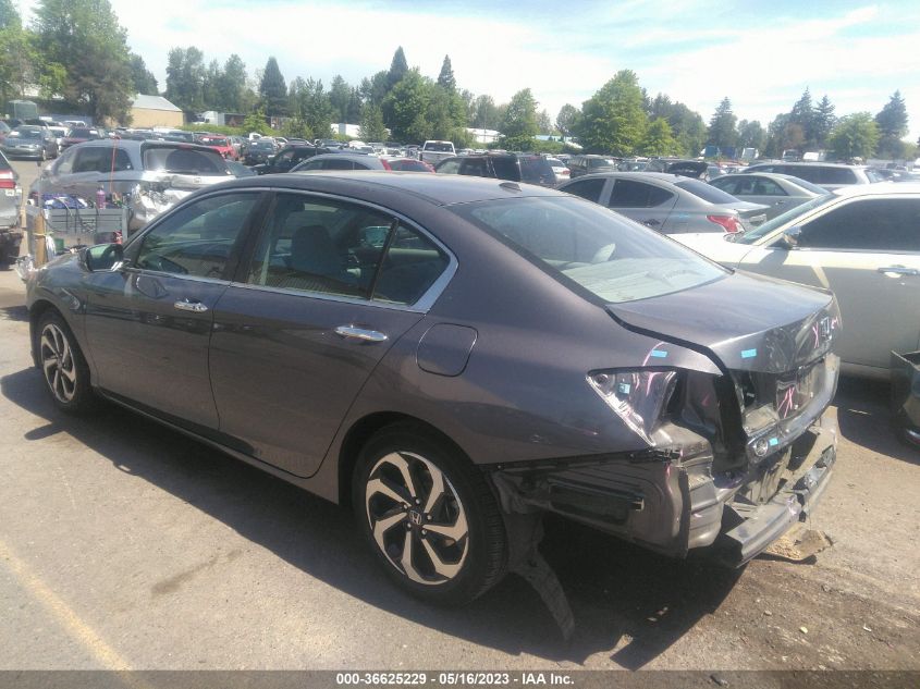 2016 HONDA ACCORD SEDAN EX-L - 1HGCR2F87GA054834