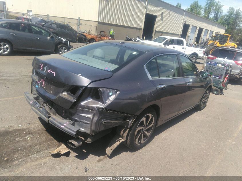 2016 HONDA ACCORD SEDAN EX-L - 1HGCR2F87GA054834
