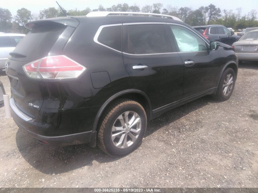 2016 NISSAN ROGUE SV - KNMAT2MV2GP700147