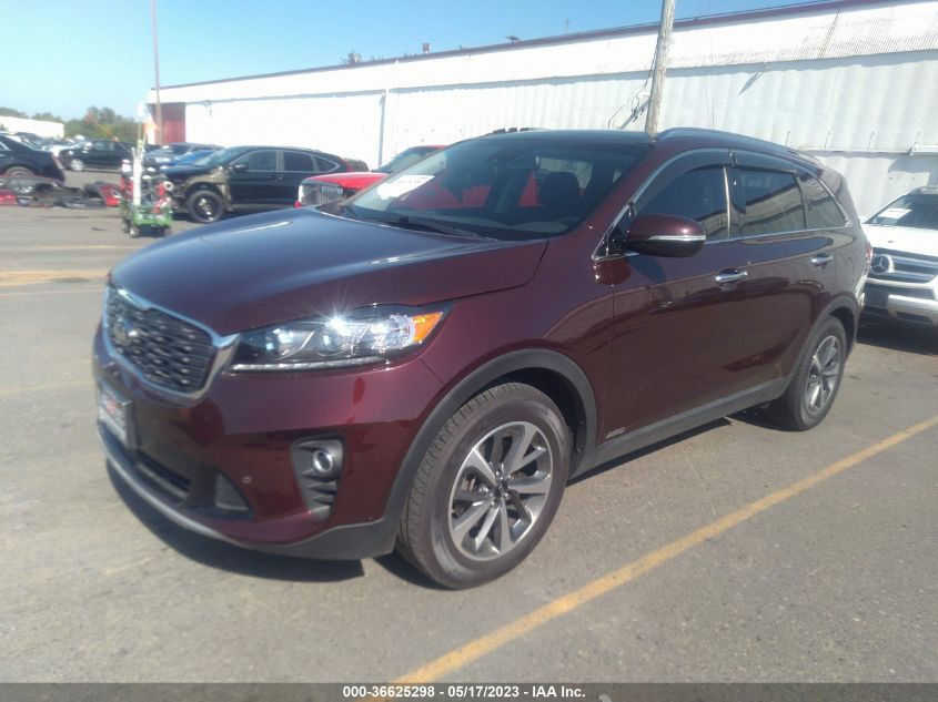 2019 KIA SORENTO EX V6 - 5XYPHDA52KG524434