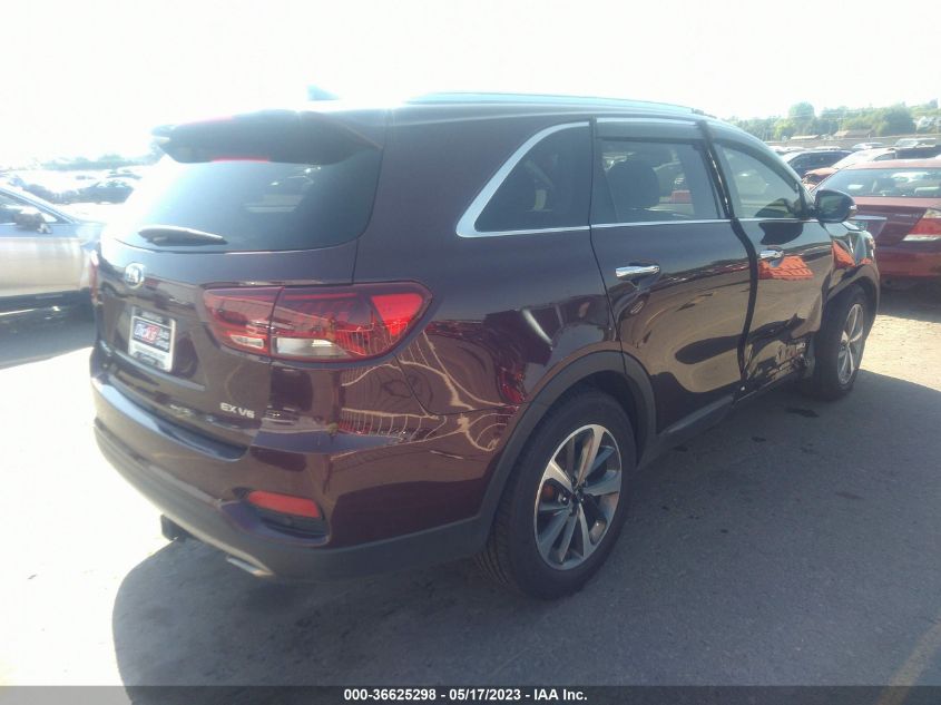 2019 KIA SORENTO EX V6 - 5XYPHDA52KG524434