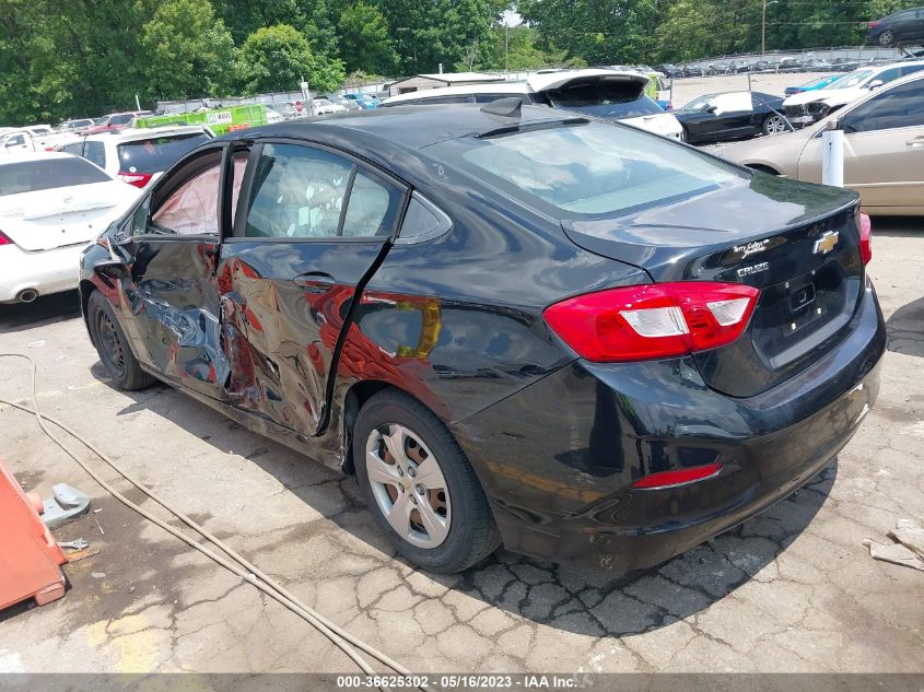 2017 CHEVROLET CRUZE LS - 1G1BC5SM7H7210216