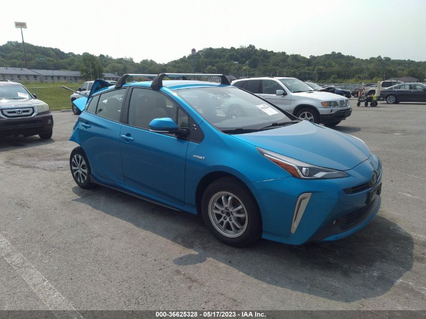 2020 TOYOTA PRIUS LE/XLE - JTDL9RFU2L3022201