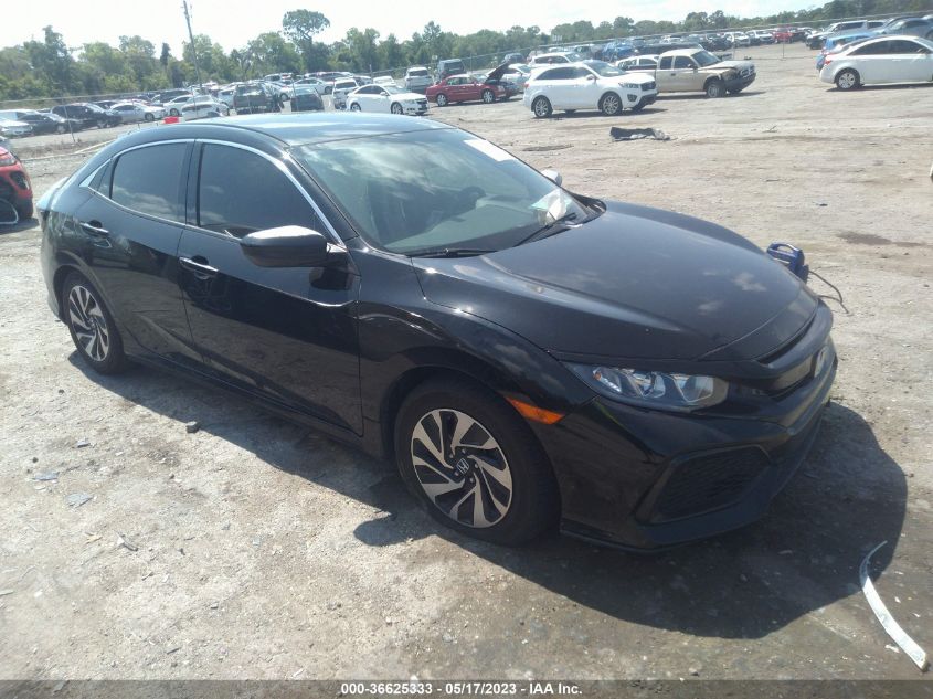 2018 HONDA CIVIC HATCHBACK LX - SHHFK7H23JU234430