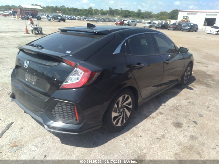 2018 HONDA CIVIC HATCHBACK LX - SHHFK7H23JU234430