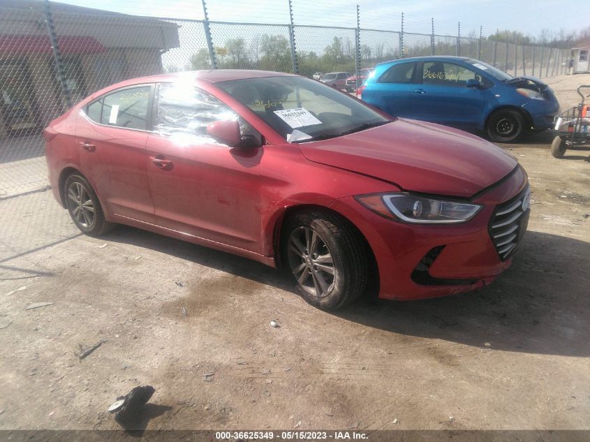 2018 HYUNDAI ELANTRA SEL - 5NPD84LF5JH255197