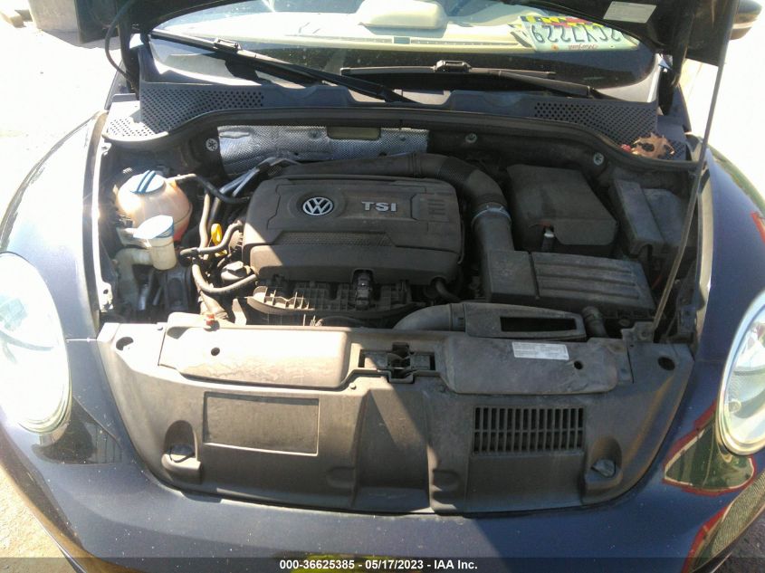 2013 VOLKSWAGEN BEETLE CONVERTIBLE 2.0T 3VW7T7AT1DM827819