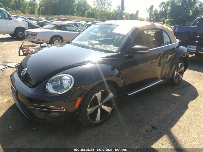 2013 VOLKSWAGEN BEETLE CONVERTIBLE 2.0T 3VW7T7AT1DM827819