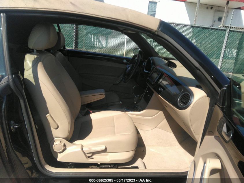 2013 VOLKSWAGEN BEETLE CONVERTIBLE 2.0T 3VW7T7AT1DM827819