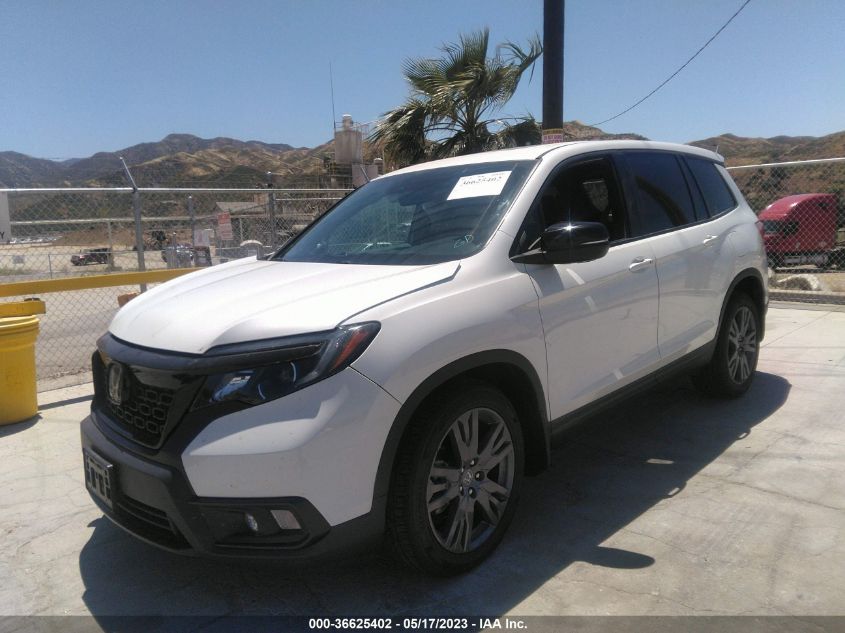 2019 HONDA PASSPORT EX-L - 5FNYF7H50KB006167