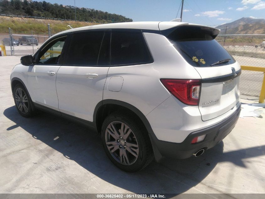 2019 HONDA PASSPORT EX-L - 5FNYF7H50KB006167